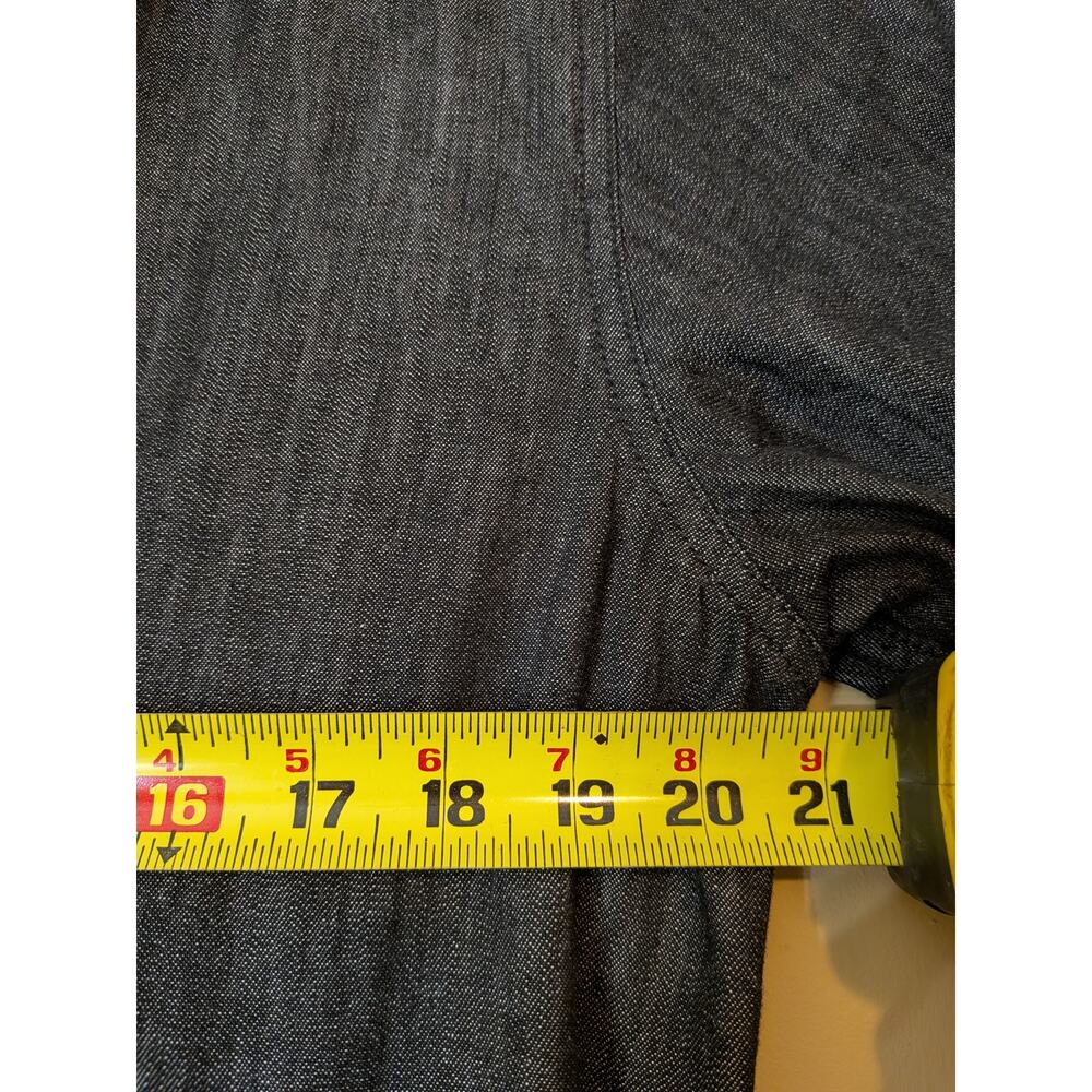 Lauren Ralph Lauren Denim Cotton Shift Dress Size Large NWT Quiet Luxury Preppy - Picture 10 of 11